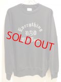 ENGLATAILOR by GB × uniform experiment (Everything BAD The Boys-SWEATSHIRT) BLACK