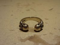 THE GREAT FROG (SKULL RING) SILVER