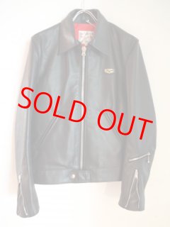 Lewis Leathers (#59T Tight Fit Corsair) BLACK LEATHER