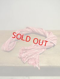Porter Classic (P.C. GINGHAM CHECK STOLE) RED