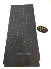 他の写真1: Porter Classic (P.C. GAUZE STOLE) BLACK