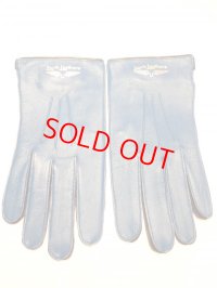 Lewis Leathers (#810 Strap Gloves) Blue