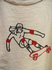 他の写真2: Porter Classic (HAND WORK FACTORY T-SHIRT ”SKATEBOARD”) Color：White