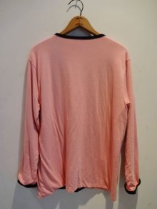 他の写真2: Porter Classic (P.C HAND WORK LONG T-SHIRT) Color：Pink(×Black)