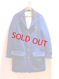 Porter Classic (P.C HAND WORK BOA TAILORED COAT) Color：Blue