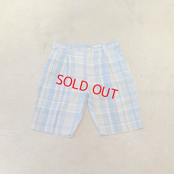 画像1: Porter Classic (HAND WORK LA MER CHECK SHORTS) Color：Blue Check