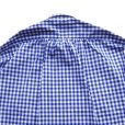 画像3: Porter Classic (ROLL UP GINGHAM CHECK SHIRT) Color：Blue (3)