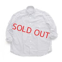 Porter Classic (ROLL UP GINGHAM CHECK SHIRT) Color：Black
