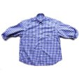 画像5: Porter Classic (ROLL UP GINGHAM CHECK SHIRT) Color：Blue (5)