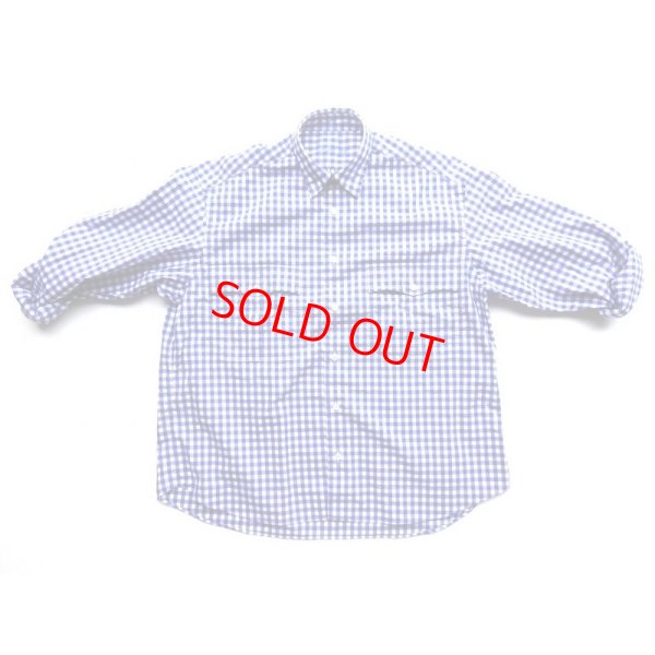 画像5: Porter Classic (ROLL UP GINGHAM CHECK SHIRT) Color：Blue