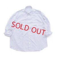 Porter Classic (ROLL UP GINGHAM CHECK SHIRT) Color：Blue