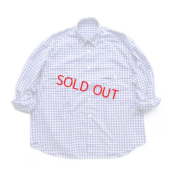 画像1: Porter Classic (ROLL UP GINGHAM CHECK SHIRT) Color：Blue