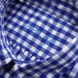 画像4: Porter Classic (ROLL UP GINGHAM CHECK SHIRT) Color：Blue (4)