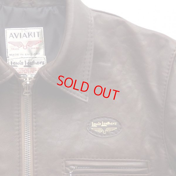 画像3: Lewis Leathers "#551V DOMINATOR" Color：Fronsac Sheep Skin Leather