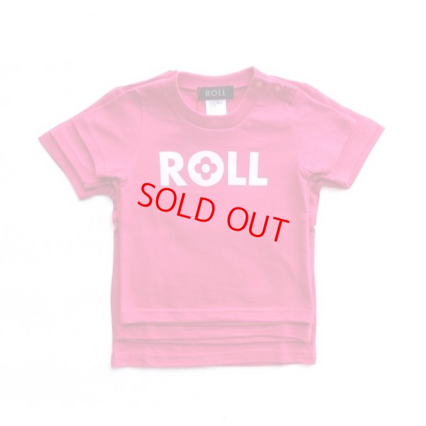 画像2: ROLL (FLOWER ROLL KIDS T-SHIRT) Color：Tropical Pink