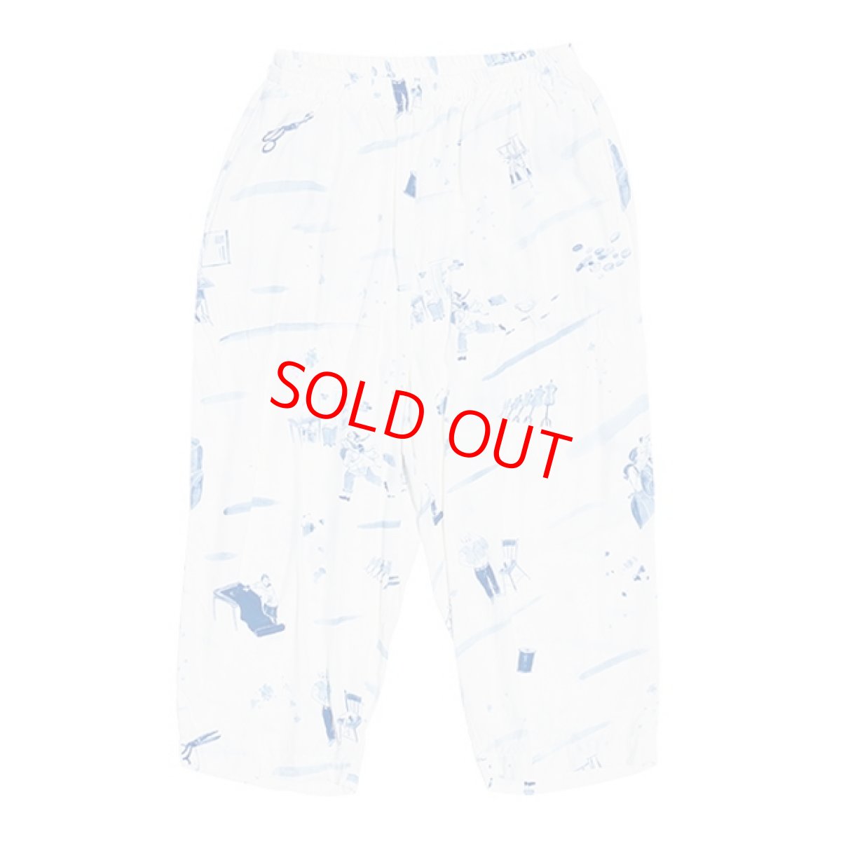 Porter Classic (ALOHA PANTS) Color：White - TRAMPS/トランプス