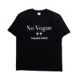 画像1: TRAMPS ORIGINAL (TRAMPS 5th Anniversary Limited T-Shirt "No Vogue... Tee") Color：Black (1)