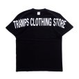 画像1: TRAMPS ORIGINAL (TRAMPS 5th Anniversary Limited T-Shirt "T.C.S Tee") Color：Black (1)
