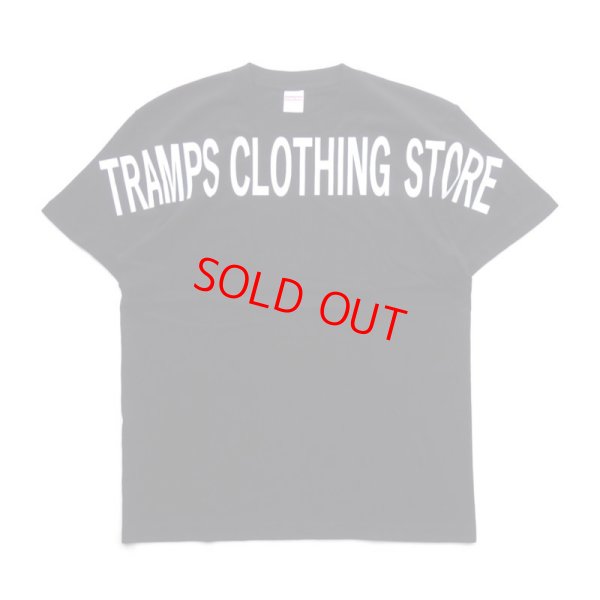 画像1: TRAMPS ORIGINAL (TRAMPS 5th Anniversary Limited T-Shirt "T.C.S Tee") Color：Black