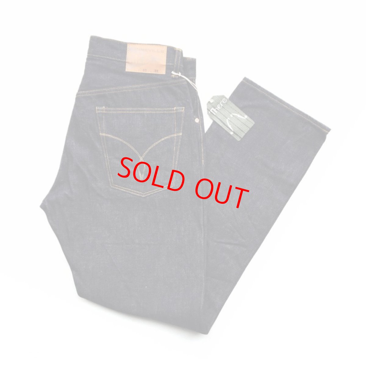 THERE  BONNEVILLE デニムパンツ　照井利幸　W32 L34 THERE BONNEVILLE デニムパンツ 照井利幸 W32 L34 - メルカリ