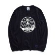 画像1: M&M "PRINT L/S T-SHIRT" Color：Black (1)