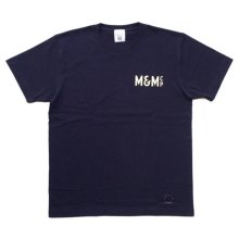 他の写真1: M&M "PRINT S/S T-SHIRT" Color：Navy