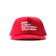画像1: M&M "PRINT MESH CAP" Color：Red (1)