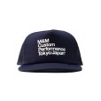 画像1: M&M "PRINT MESH CAP" Color：Navy (1)