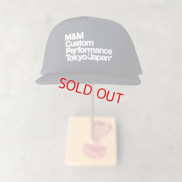 画像4: M&M "PRINT MESH CAP" Color：Black