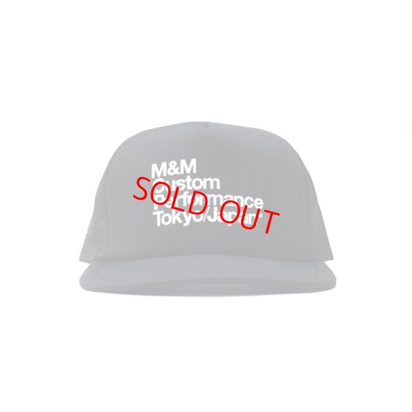 画像1: M&M "PRINT MESH CAP" Color：Black