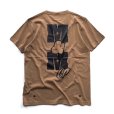 画像1: M&M "PRINT S/S T-SHIRT" Color：Dark Camel (1)