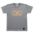 画像1: M&M "PRINT S/S T-SHIRT" Color：Mix Gray (1)