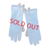 Lewis Leathers "#806 RACING GLOVES" Color：Blue