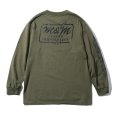 画像1: M&M × MASSES "PRINT L/S T-SHIRT" Color：Olive (1)