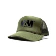 画像2: M&M "PRINT MESH CAP" Color：Olive (2)
