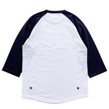 他の写真1: M&M "RAGLAN T-SHIRT" Color：White×Navy