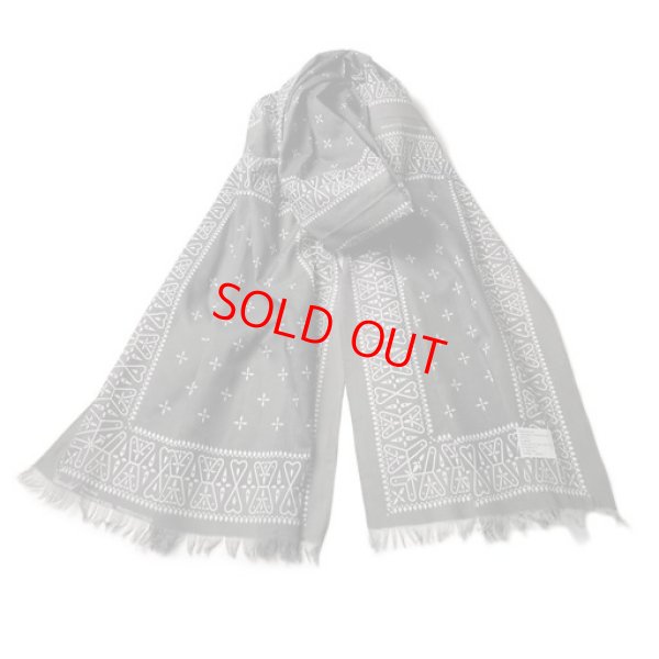 画像1: UNRIVALED "BANDANA STOLE" Color：Gray