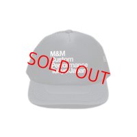 M&M "PRINT MESH CAP" Color：Black