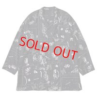 Porter Classic "ALOHA LONG SHIRT FRENCH FILM" Color：Black