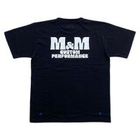 M&M "PRINT S/S T-SHIRT" Color：Black