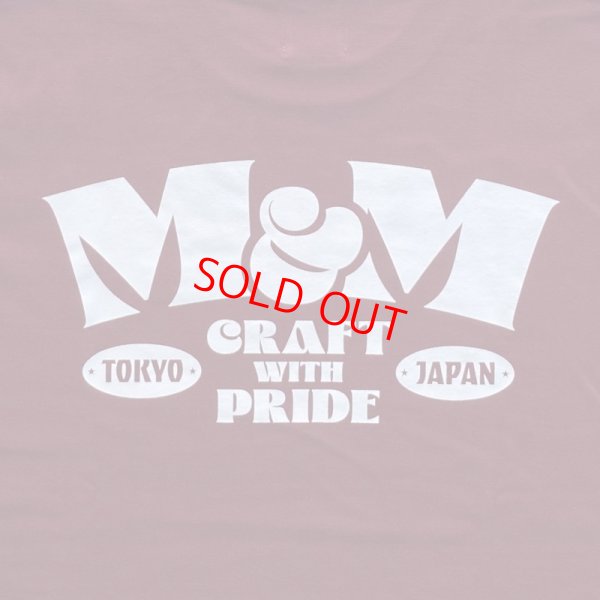 画像4: M&M "PRINT L/S T-SHIRT" Color：Burgundy