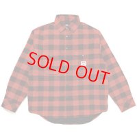 CHALLENGER "BUFFALO CHECK LINING SHIRT" Color：Red×Black