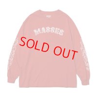 MASSES "T-SHIRT L/S TWIN SKULL" Color：Red