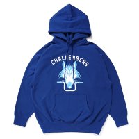CHALLENGER "WOLF MC HOODIE" Color：Blue