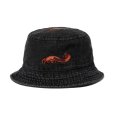 画像1: MASSES × POCKCHOP "HAT DENIM P" Color：Black (1)