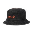 画像2: MASSES × POCKCHOP "HAT DENIM P" Color：Black (2)