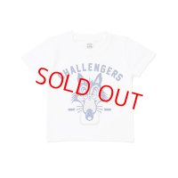 CHALLENGER "KIDS WOLF MC TEE" Color：White