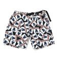 画像1: CHALLENGER "FLY COTTON TWILL SHORTS" Color：Black (1)