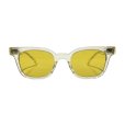 画像3: M&M × MASSES "SUNGLASSES - SHANK 2nd" Color：Clear Frame × Yellow Lens