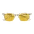 画像2: M&M × MASSES "SUNGLASSES - SHANK 2nd" Color：Clear Frame × Yellow Lens (2)